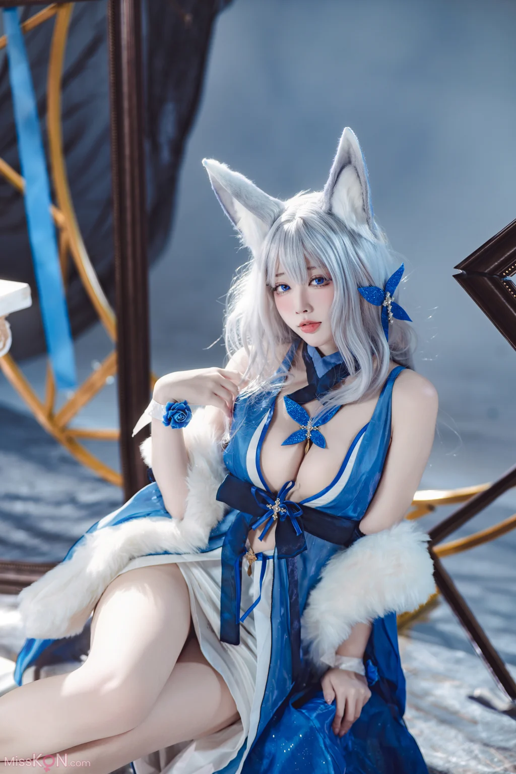 Coser@宫本桜: 碧蓝航线 信浓 胧月十夜 (20 photos) – Page 2