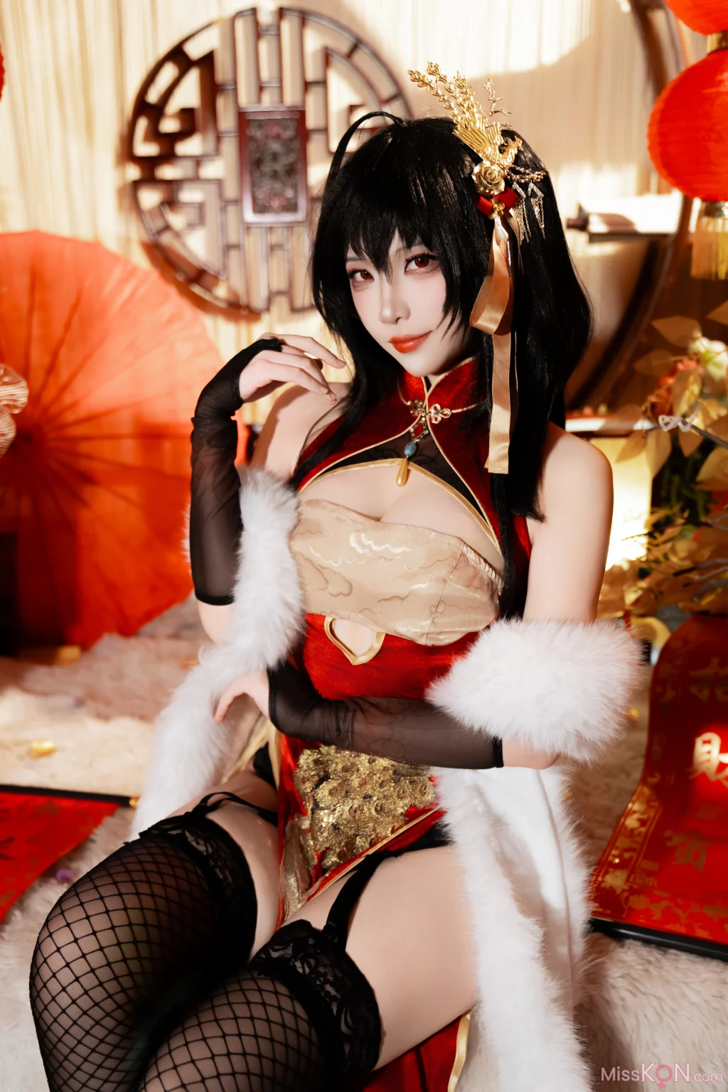 Coser@二佐Nisa: 碧蓝航线-大凤·旗袍 (38 photos) – Page 2
