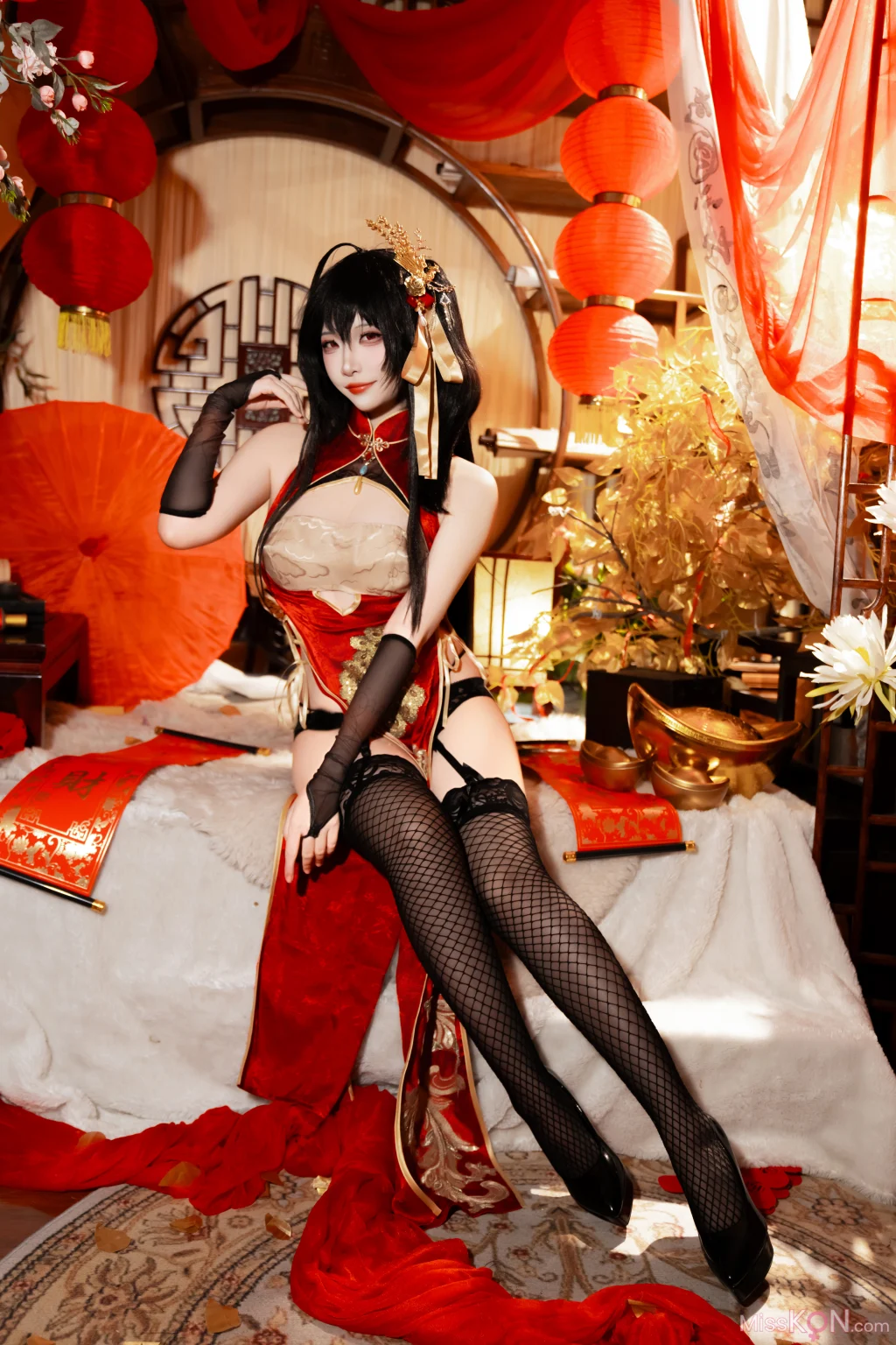 Coser@二佐Nisa: 碧蓝航线-大凤·旗袍 (38 photos) – Page 2