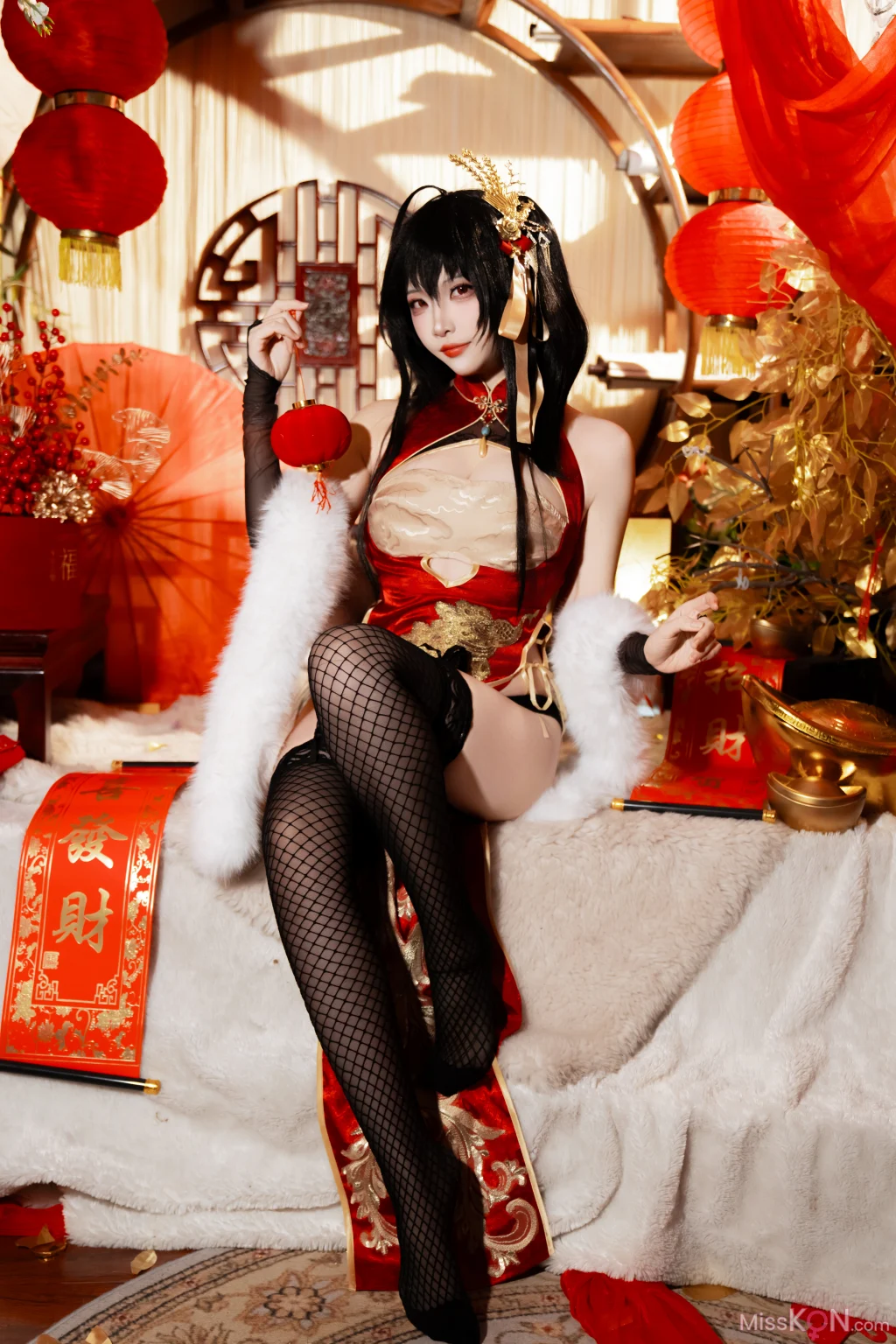 Coser@二佐Nisa: 碧蓝航线-大凤·旗袍 (38 photos) – Page 2