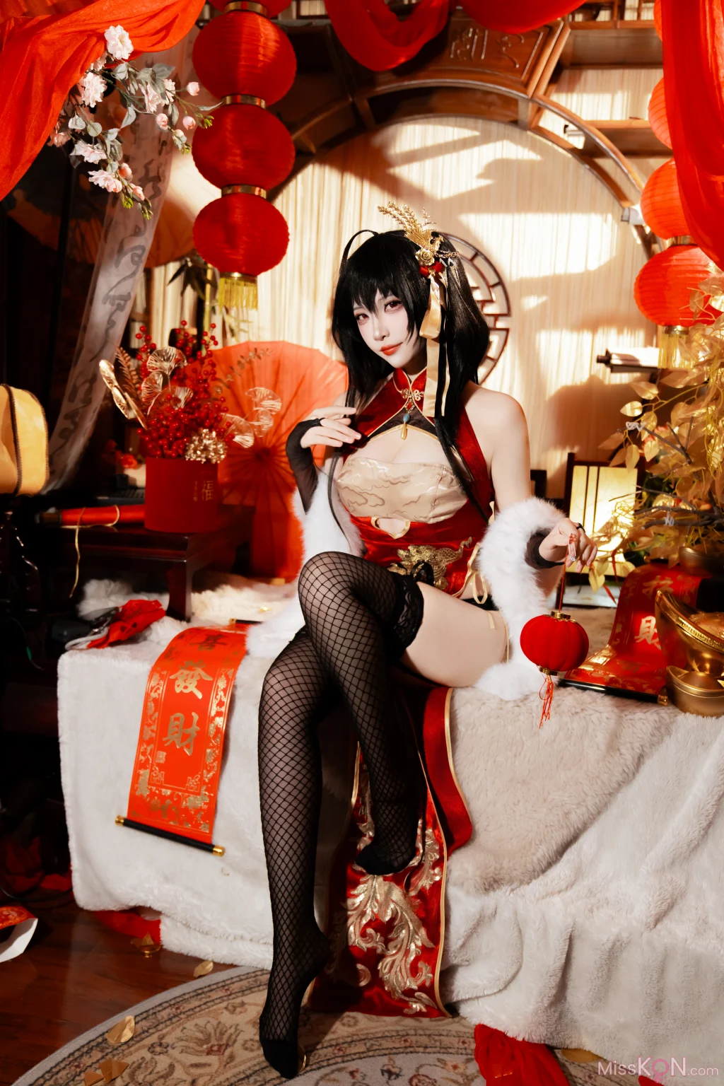 Coser@二佐Nisa: 碧蓝航线-大凤·旗袍 (38 photos) – Page 2