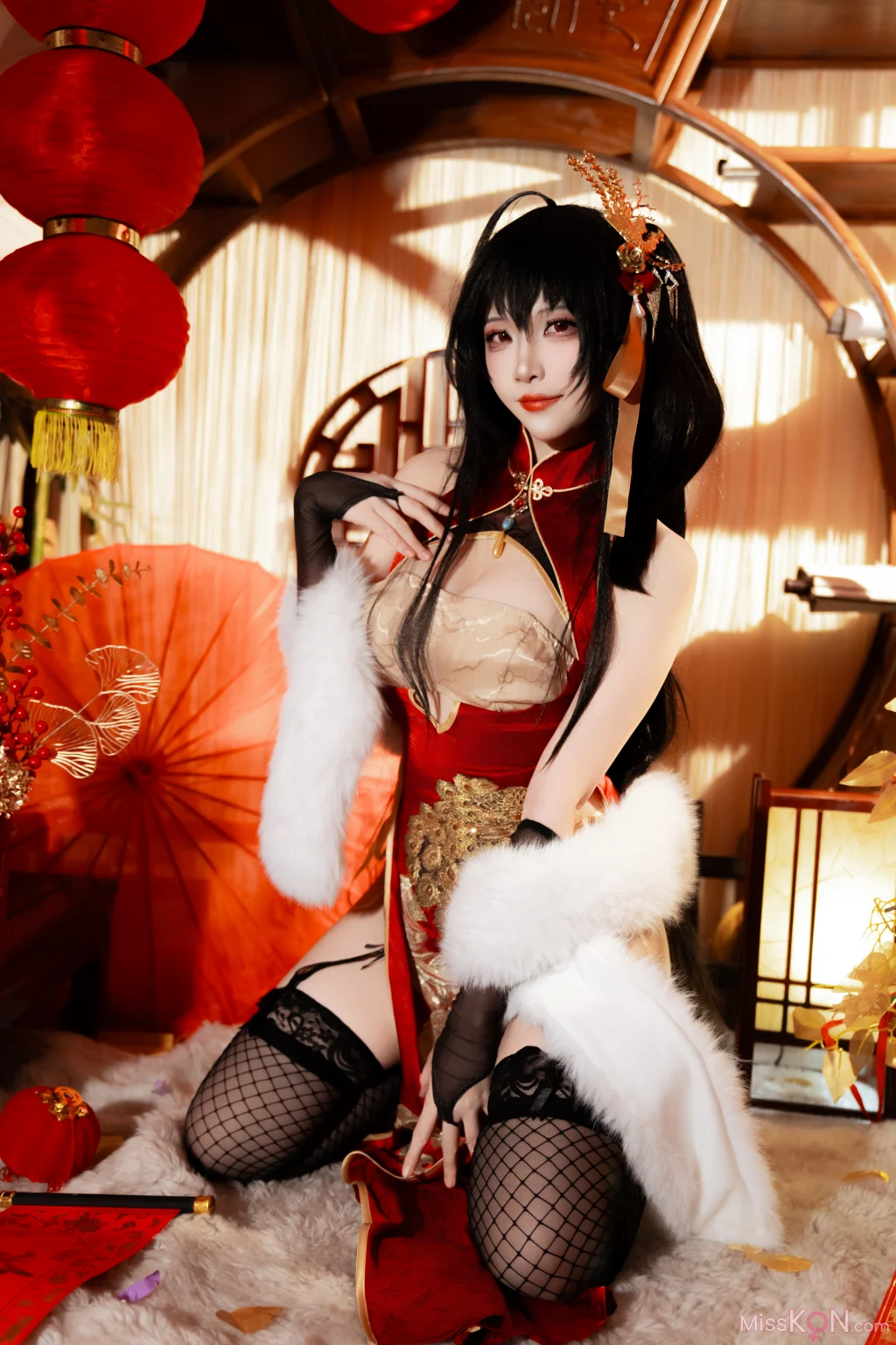 Coser@二佐Nisa: 碧蓝航线-大凤·旗袍 (38 photos) – Page 2