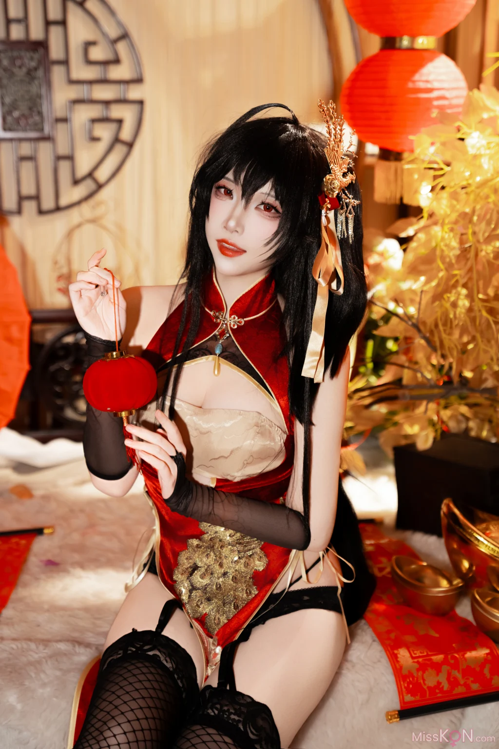 Coser@二佐Nisa: 碧蓝航线-大凤·旗袍 (38 photos) – Page 2