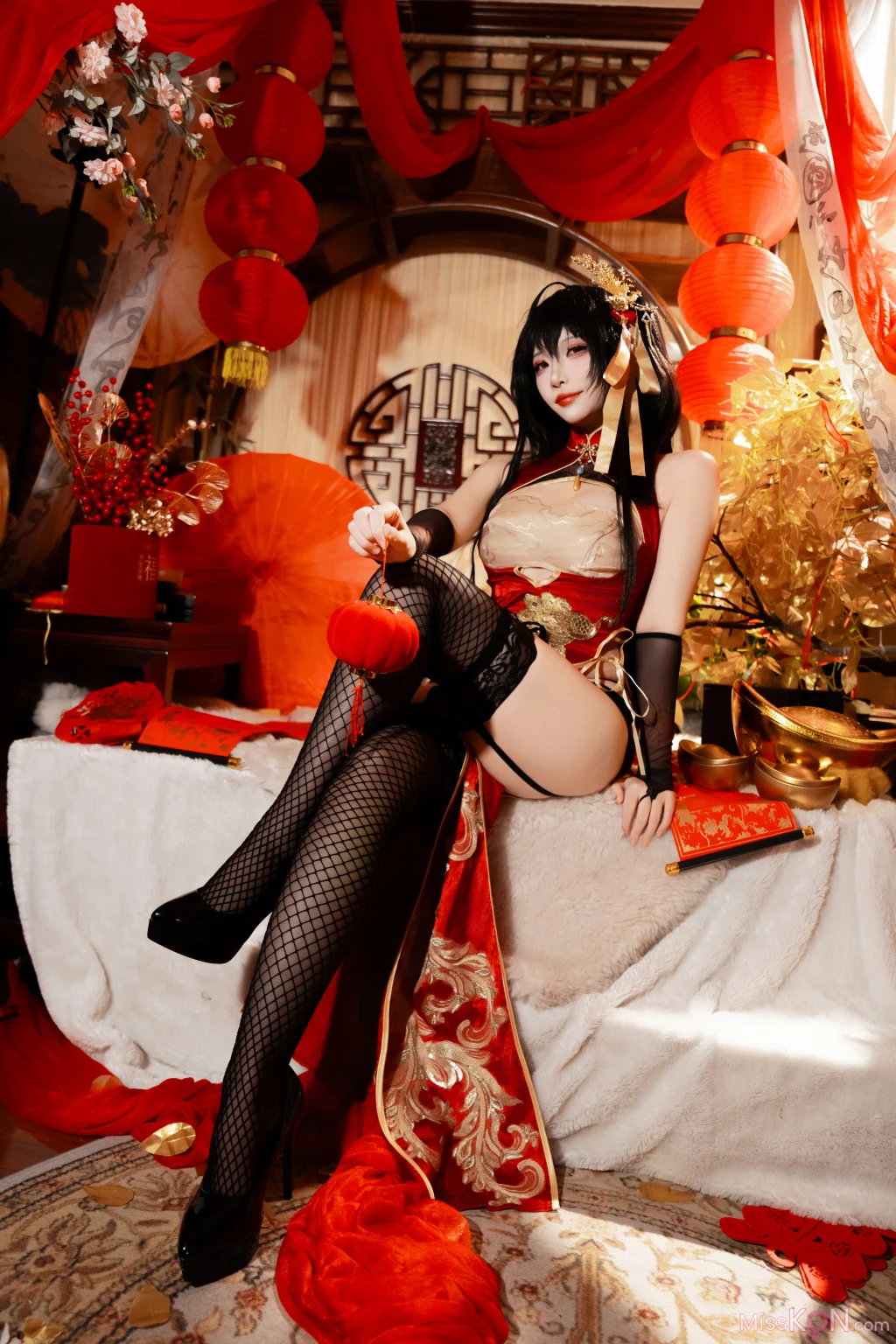 Coser@二佐Nisa: 碧蓝航线-大凤·旗袍 (38 photos) – Page 2