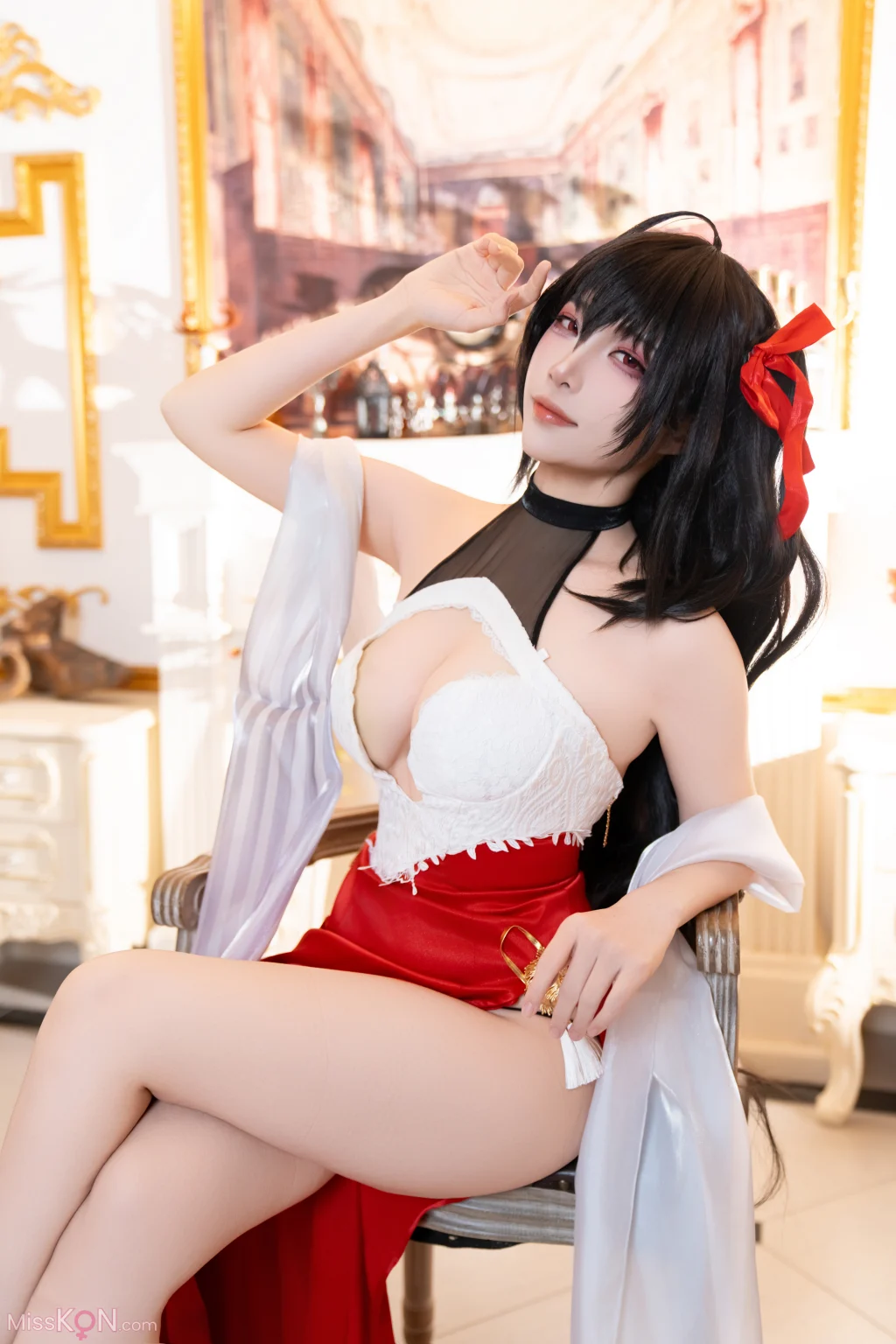 Coser@二佐Nisa: 碧蓝航线-大凤·誓约礼服 (37 photos) – Page 2