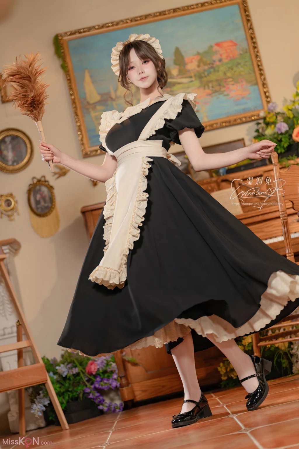 Coser@黏黏团子兔: 2026年07月作品 宠物女仆养成记 (122 photos + 3 videos)