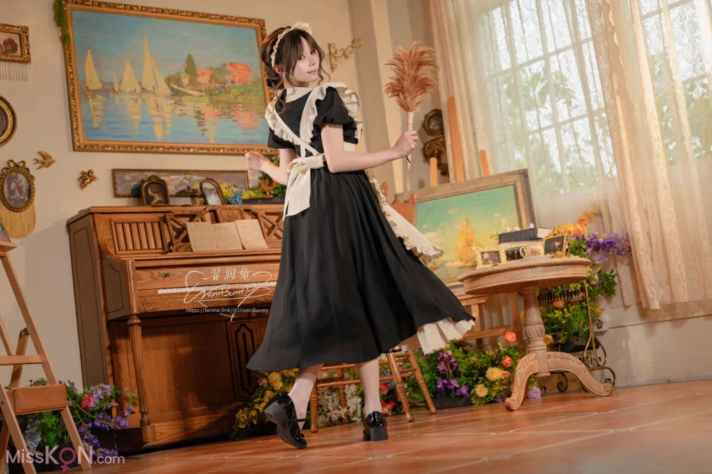 Coser@黏黏团子兔: 2026年07月作品 宠物女仆养成记 (122 photos + 3 videos)