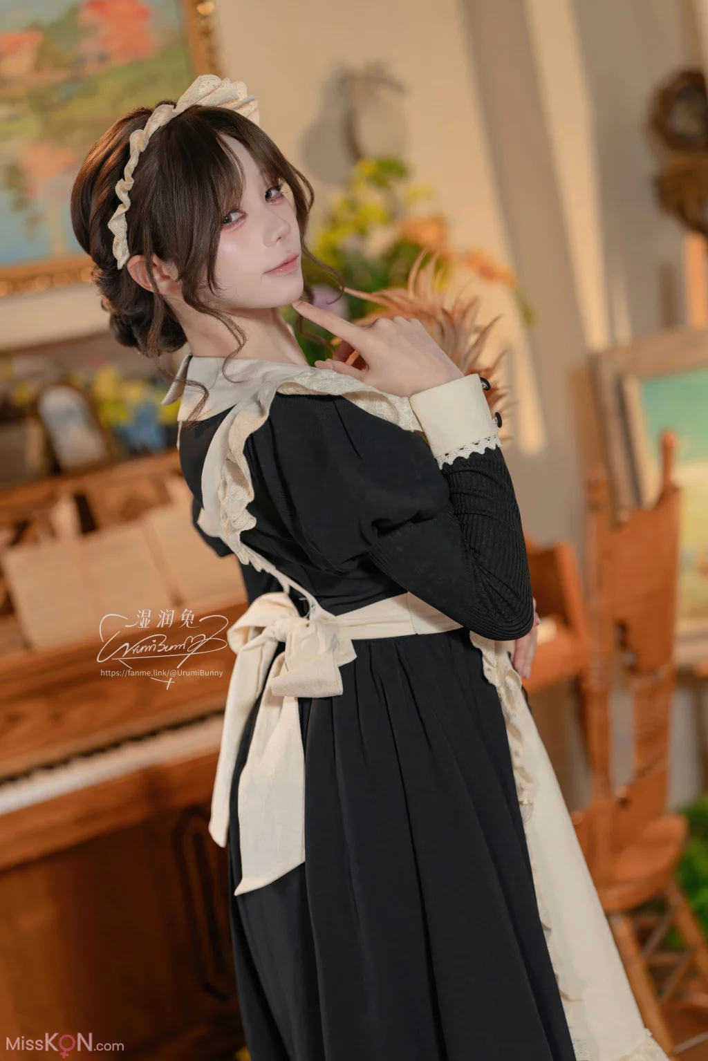 Coser@黏黏团子兔: 2026年07月作品 宠物女仆养成记 (122 photos + 3 videos)