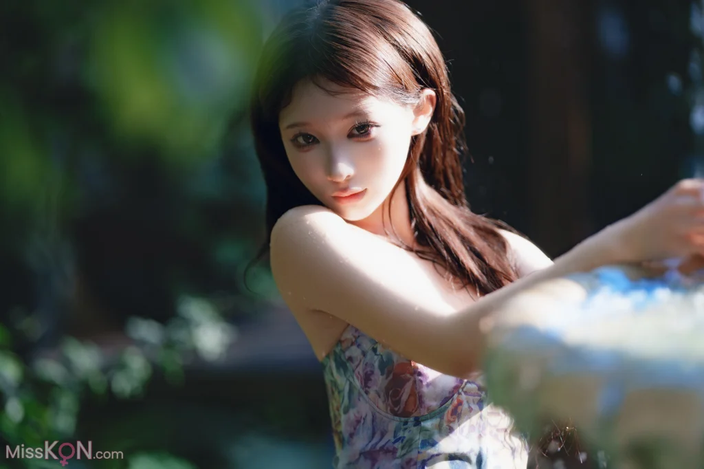 Coser@蠢沫沫: 水池碎花裙 (27 photos) – Page 2