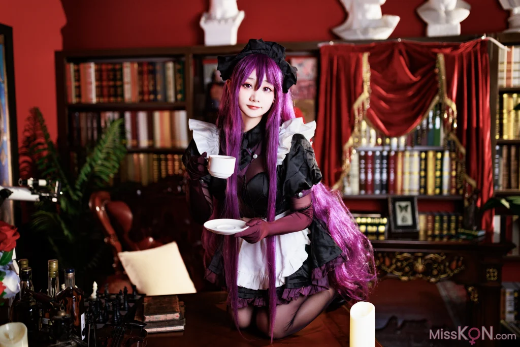 Coser@阿雪雪: 师匠女仆 (42 photos)