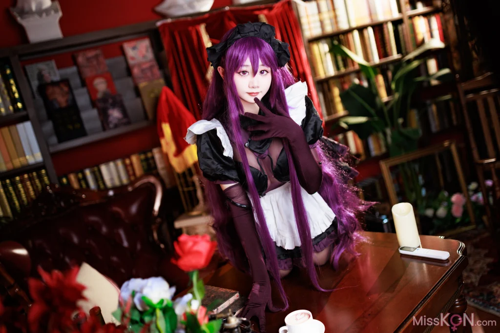 Coser@阿雪雪: 师匠女仆 (42 photos)