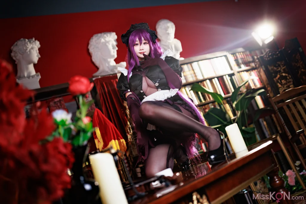 Coser@阿雪雪: 师匠女仆 (42 photos)