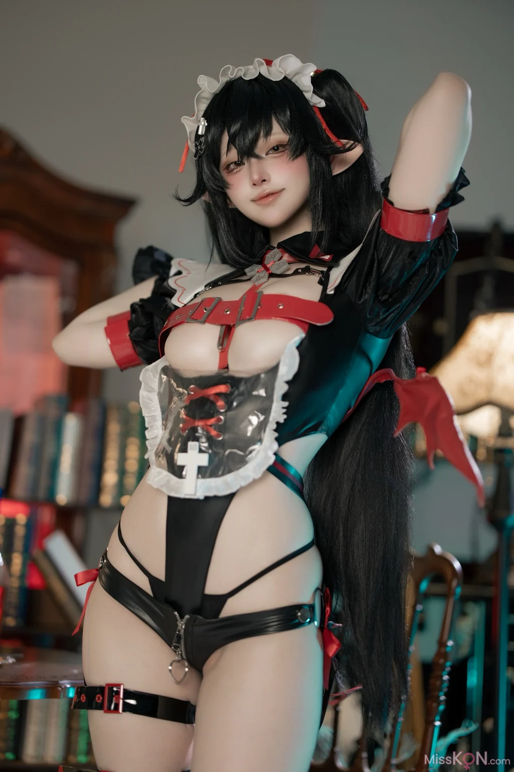 Coser@屿鱼: 扎娜 恶魔女仆同人 (61 photos)