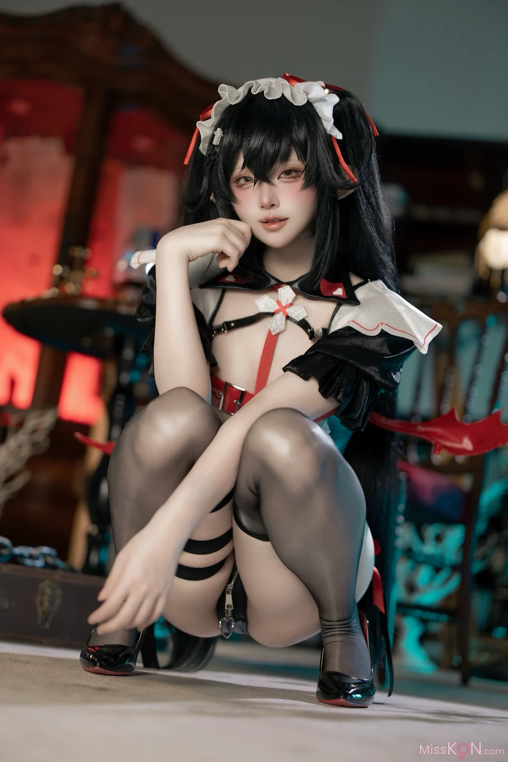 Coser@屿鱼: 扎娜 恶魔女仆同人 (61 photos) – Page 2