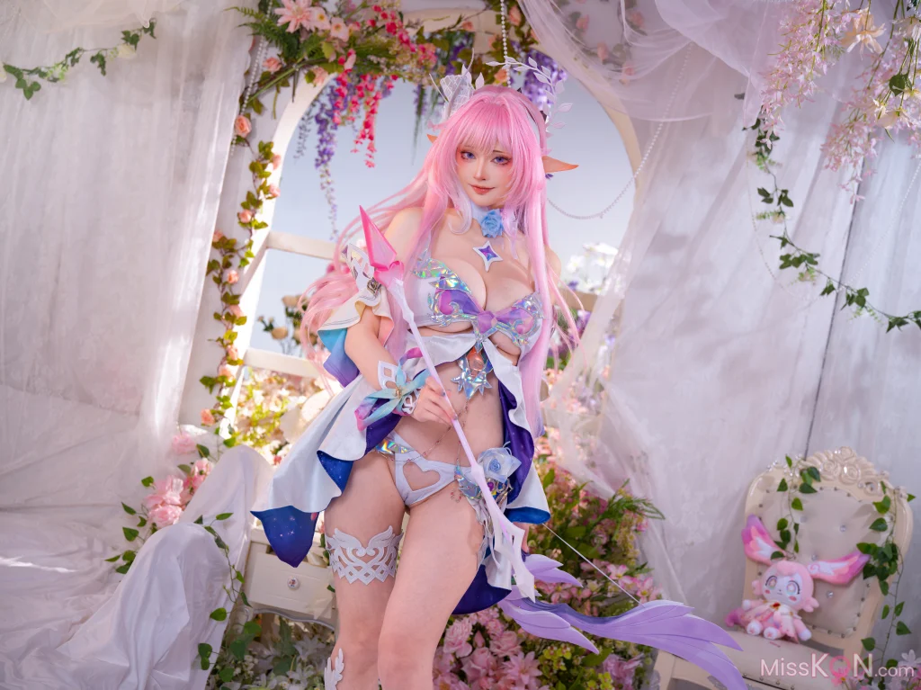 Coser@Machi馬吉: Cyrene Swimsuit 昔兰尼 泳装 (125 photos)
