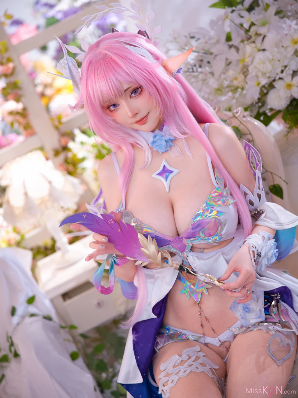 Coser@Machi馬吉: Cyrene Swimsuit 昔兰尼 泳装 (125 photos) – Page 2
