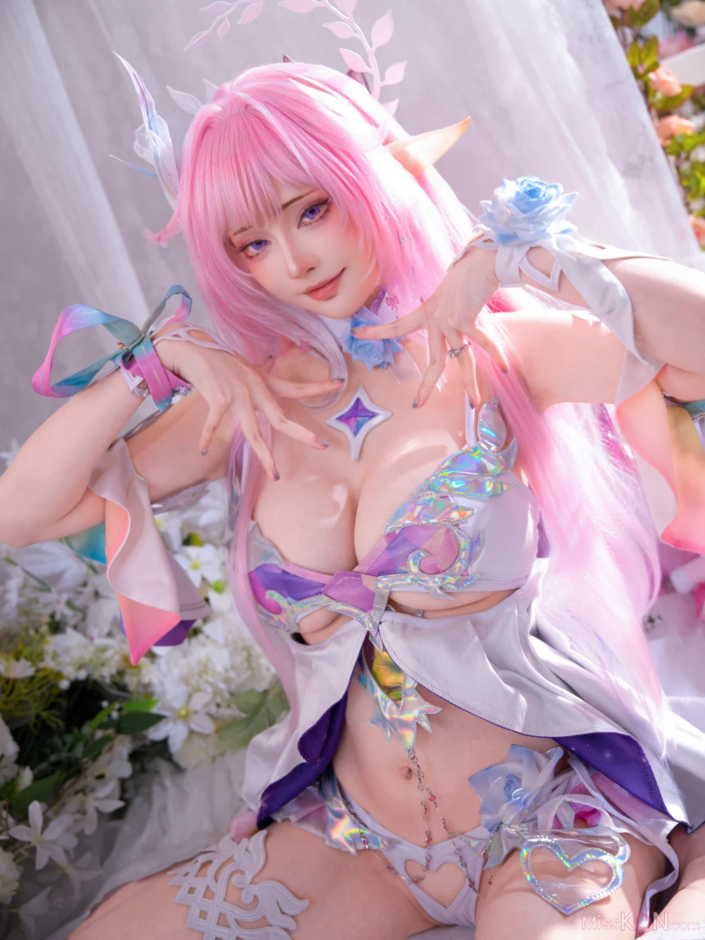 Coser@Machi馬吉: Cyrene Swimsuit 昔兰尼 泳装 (125 photos) – Page 2