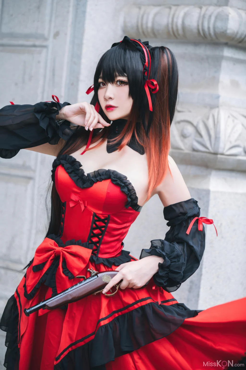 Coser@二佐Nisa: 时崎狂三 灵装 (12 photos)