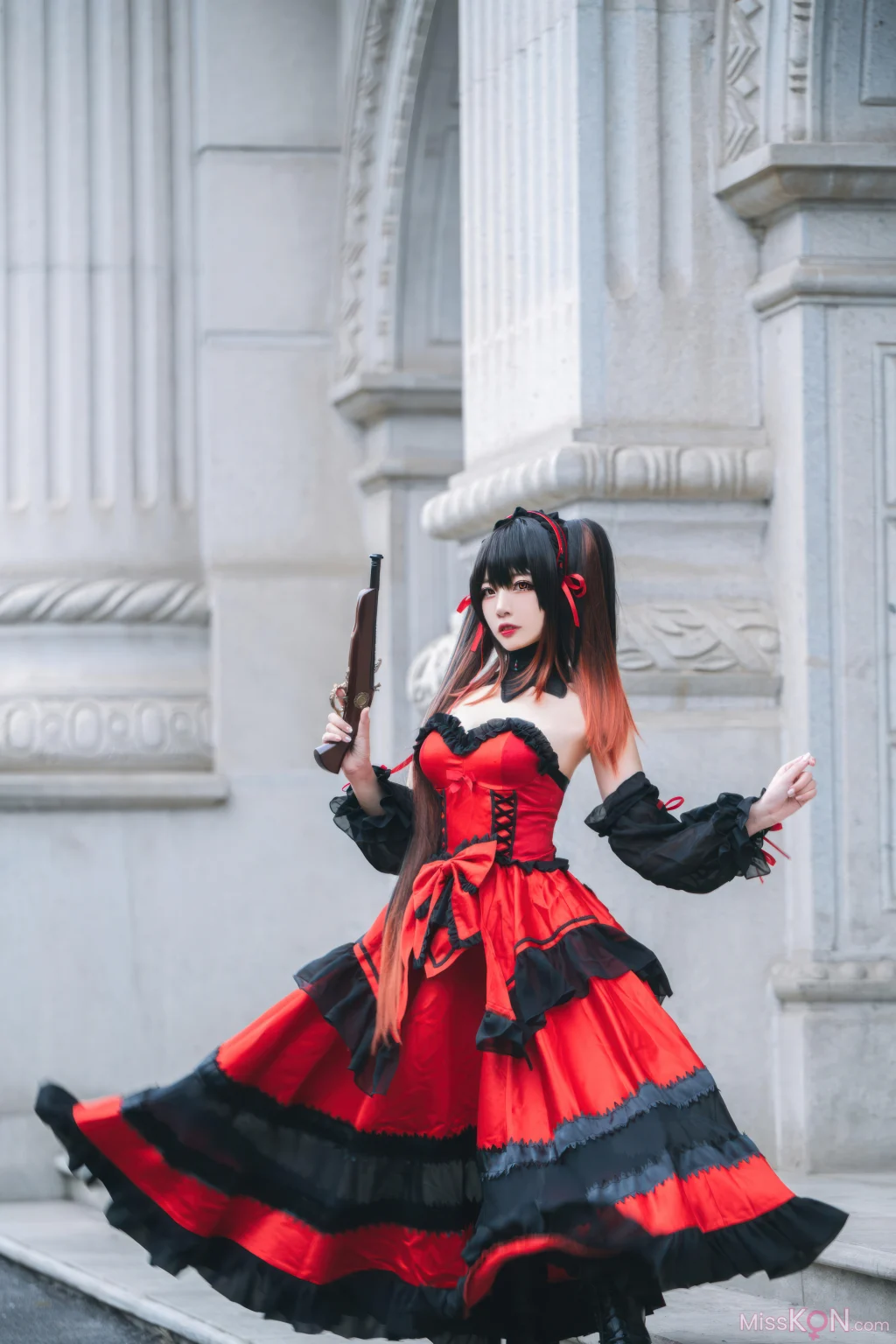Coser@二佐Nisa: 时崎狂三 灵装 (12 photos)