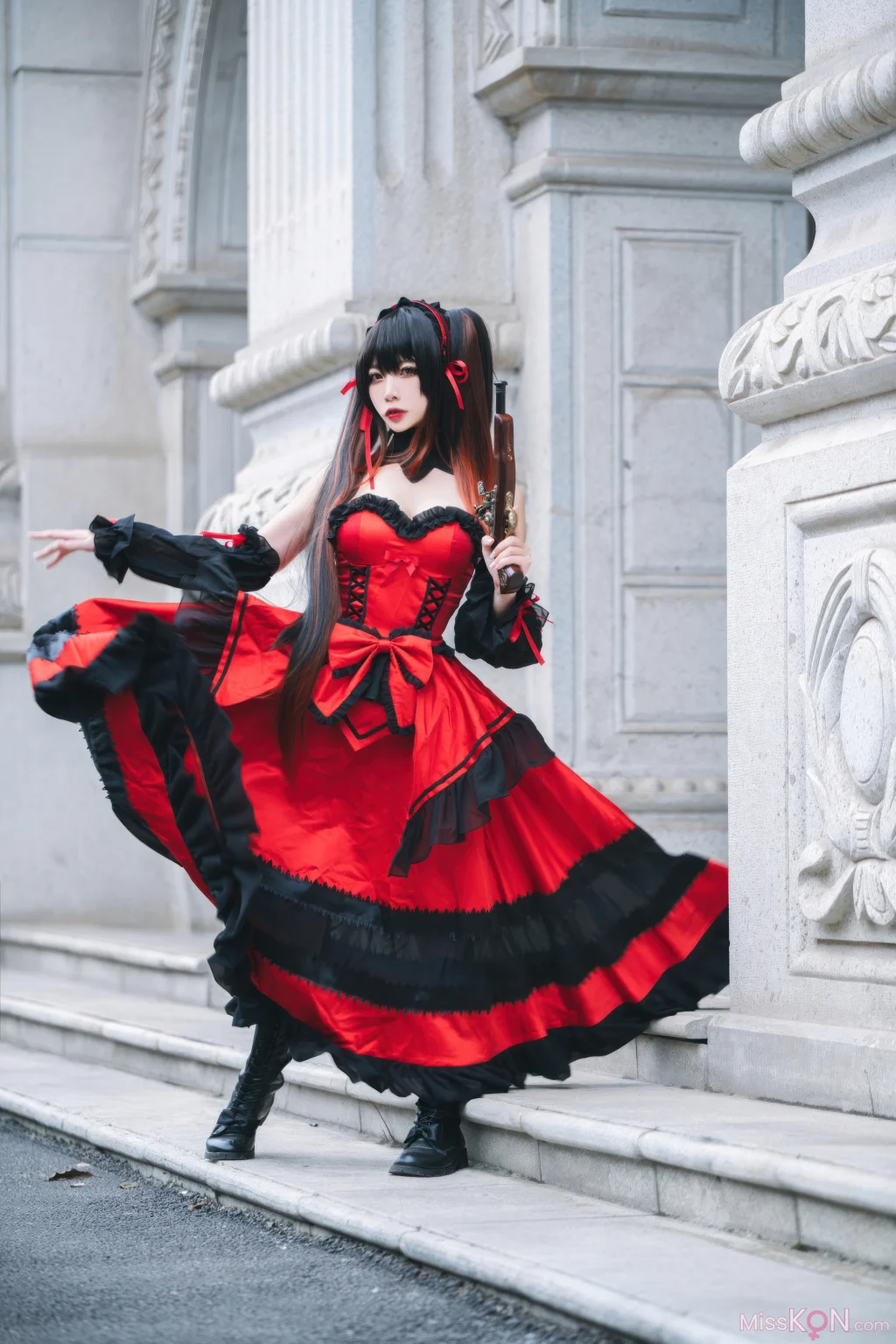 Coser@二佐Nisa: 时崎狂三 灵装 (12 photos)