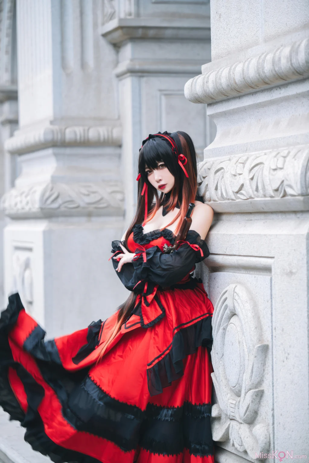 Coser@二佐Nisa: 时崎狂三 灵装 (12 photos)