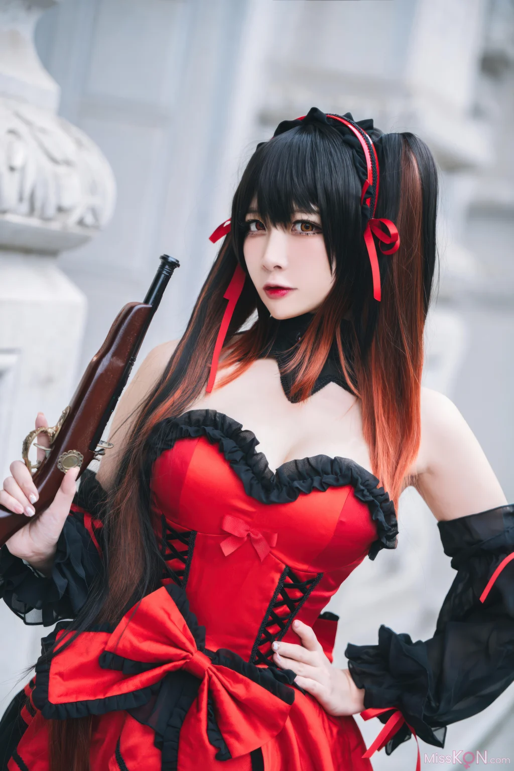 Coser@二佐Nisa: 时崎狂三 灵装 (12 photos)