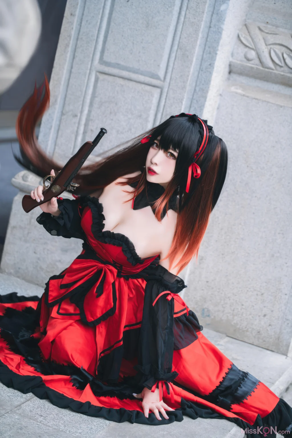 Coser@二佐Nisa: 时崎狂三 灵装 (12 photos)