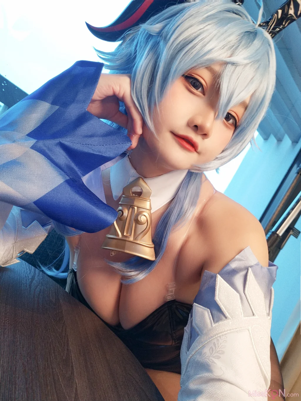 Coser@Xiaoyukiko小鱼: Bunny Ganyu (24 photos)