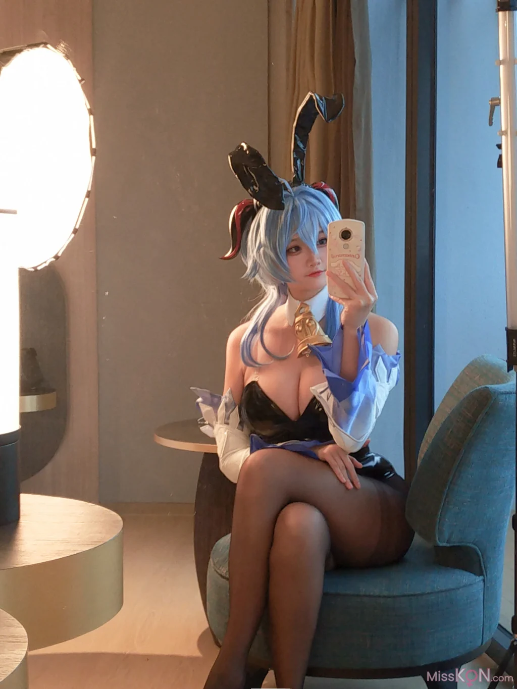 Coser@Xiaoyukiko小鱼: Bunny Ganyu (24 photos) – Page 2