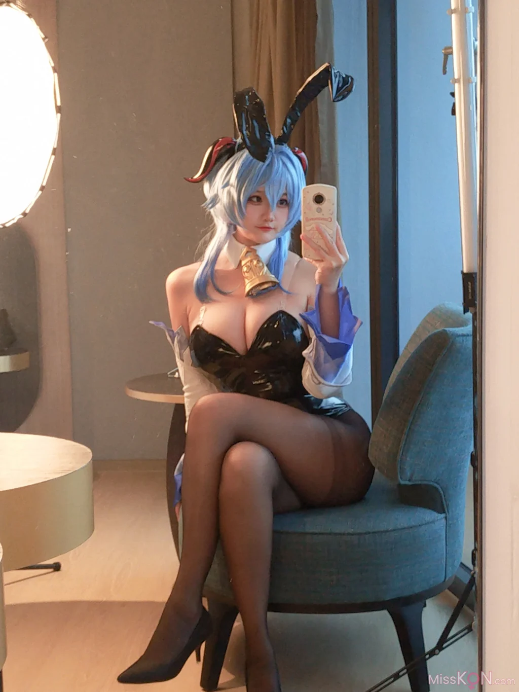 Coser@Xiaoyukiko小鱼: Bunny Ganyu (24 photos) – Page 2