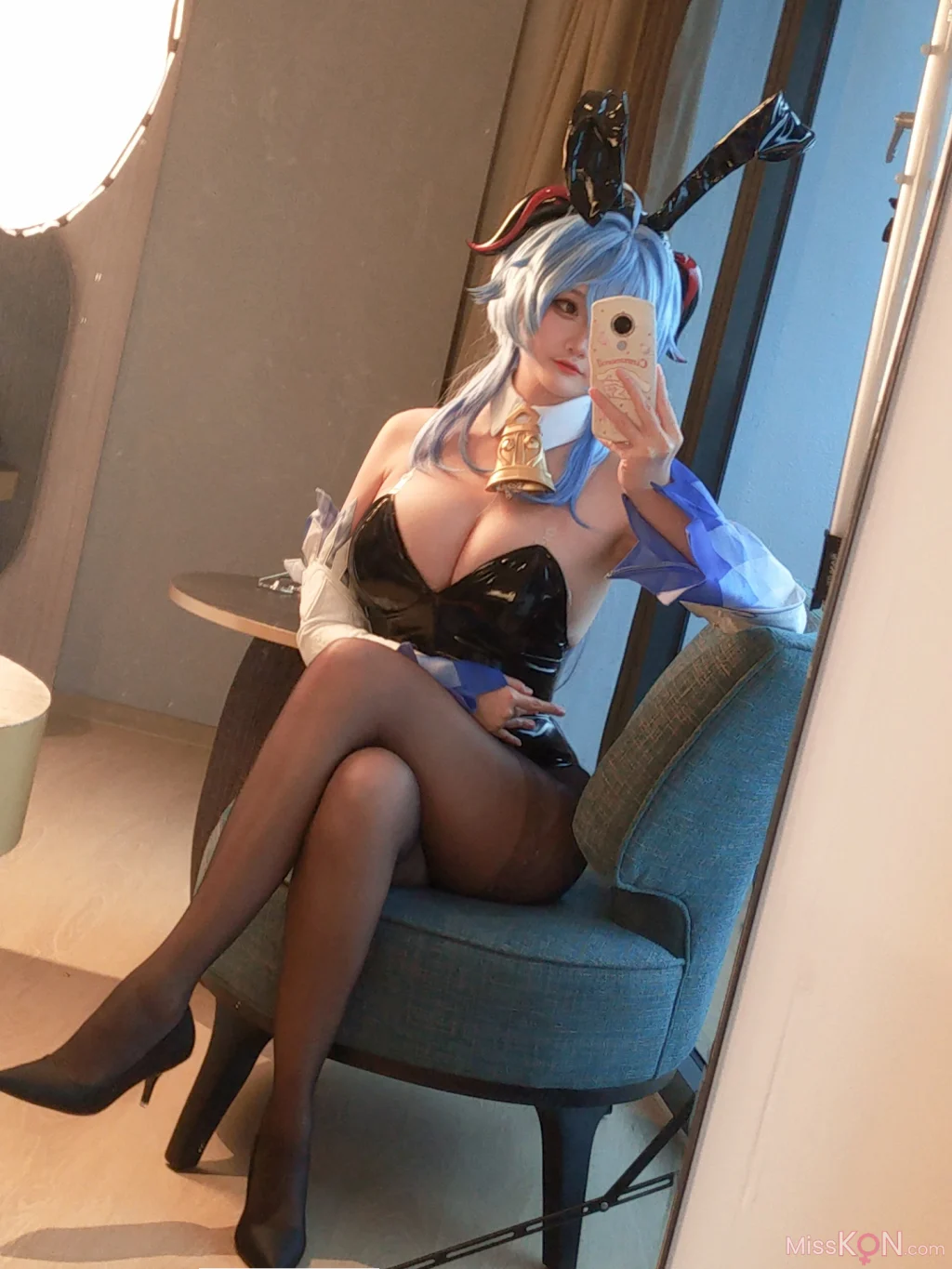 Coser@Xiaoyukiko小鱼: Bunny Ganyu (24 photos) – Page 2