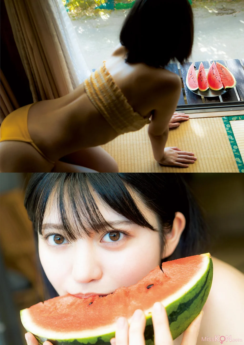 [JP] Mei Ishihama (石浜芽衣): B.L.T.デジタル写真集 (虹のコンキスタドール)「夏を使い果たして」 (52 photos)