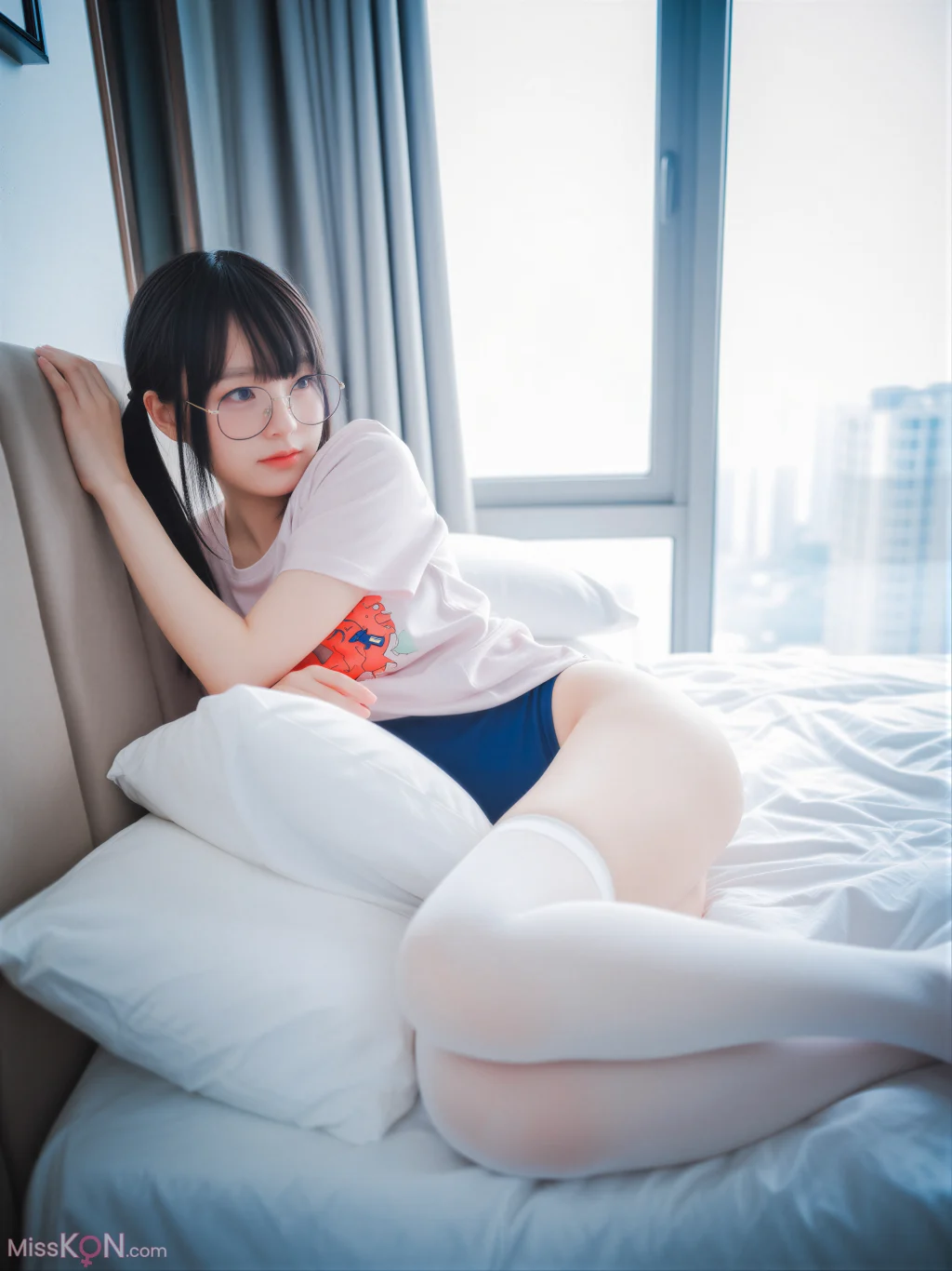 [AI Enhanced] DJAWA Photo: Jeong Jenny (정제니) – Swimming Lessons Otaku Girl (60 photos)