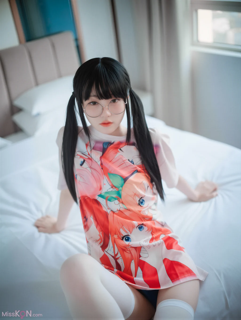[AI Enhanced] DJAWA Photo: Jeong Jenny (정제니) – Swimming Lessons Otaku Girl (60 photos) – Page 2