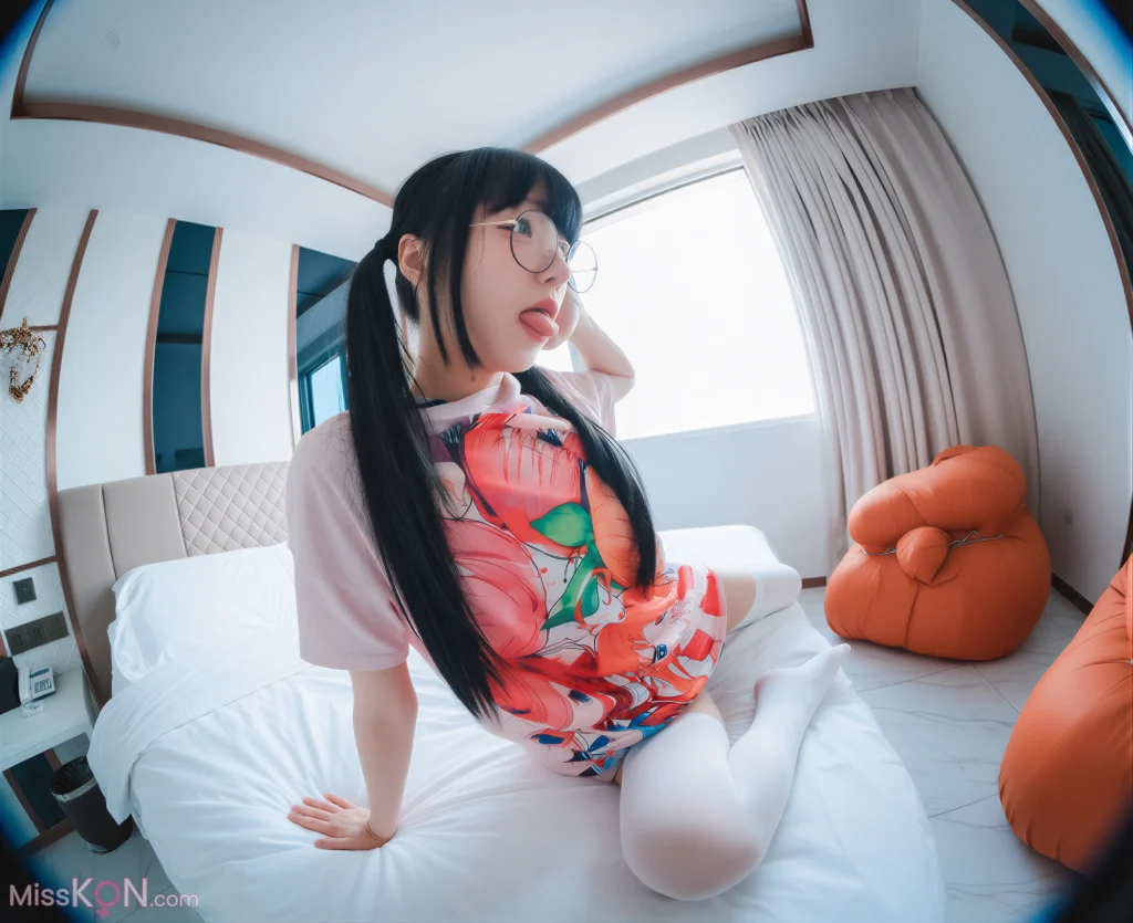 [AI Enhanced] DJAWA Photo: Jeong Jenny (정제니) – Swimming Lessons Otaku Girl (60 photos) – Page 3