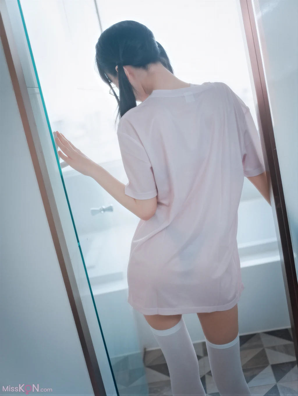 [AI Enhanced] DJAWA Photo: Jeong Jenny (정제니) – Swimming Lessons Otaku Girl (60 photos) – Page 3
