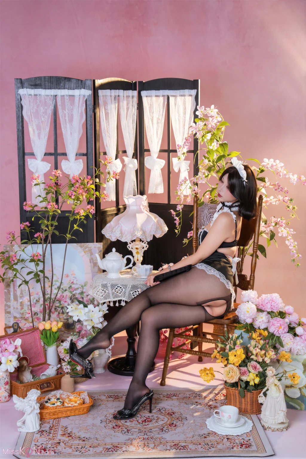 Coser@奈汐酱nice & 云溪溪 (Yunx1x1) & 奶桃: 侍花礼 (100 photos + 1 video) – Page 2