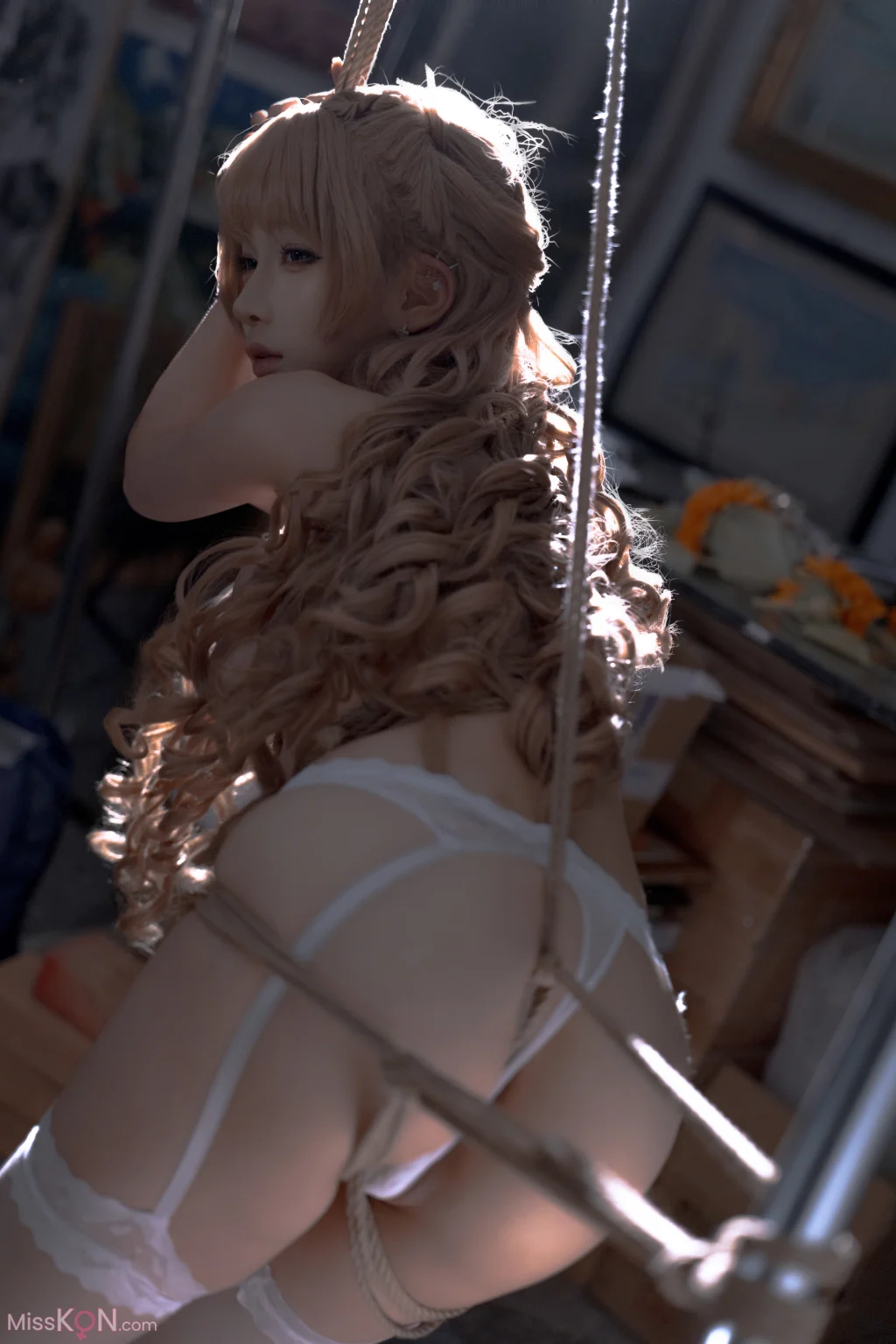 Coser@蠢沫沫: 向日葵绳 (17 photos)