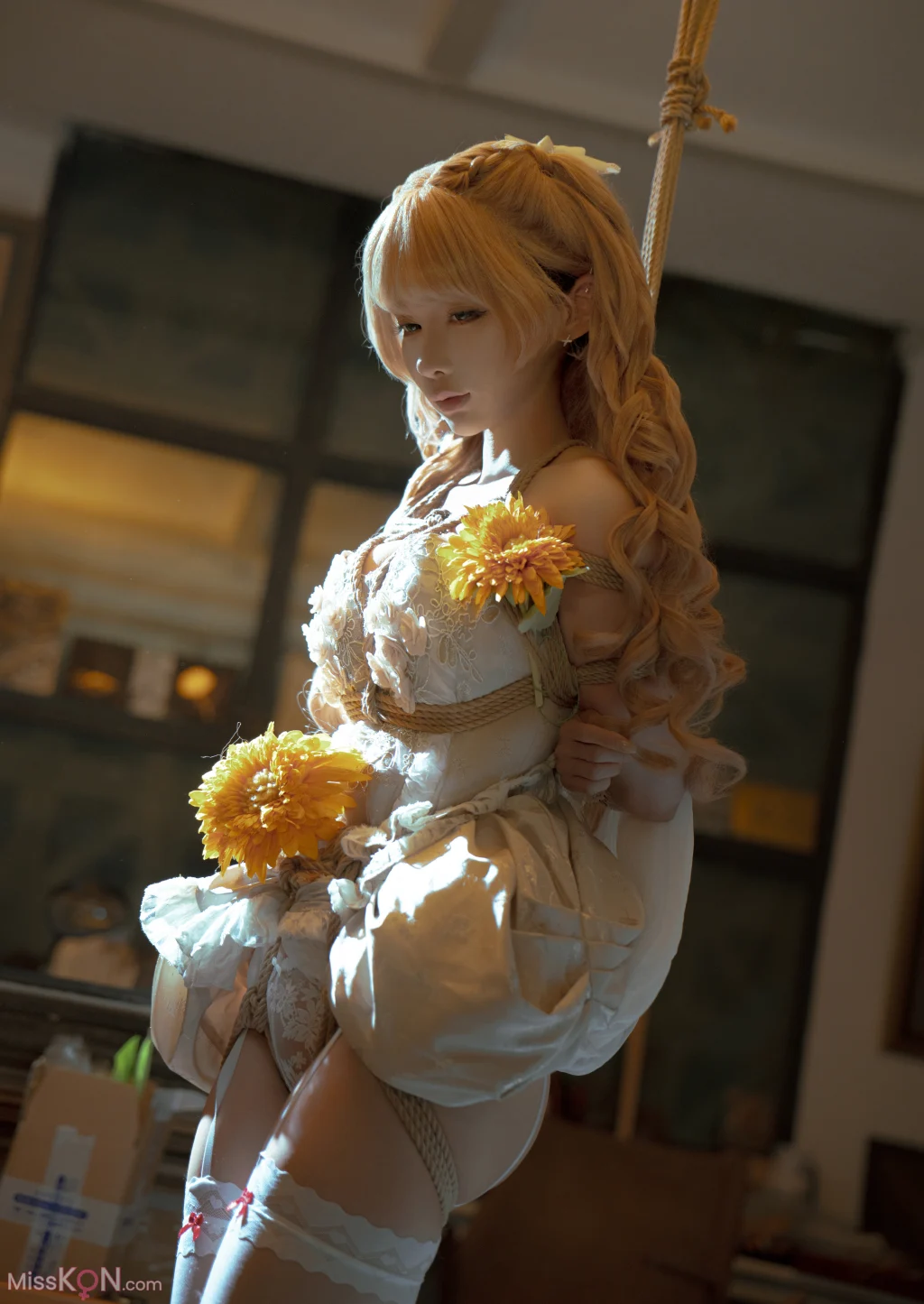Coser@蠢沫沫: 向日葵绳 (17 photos)