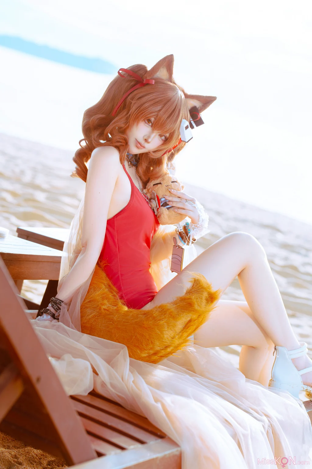 Coser@Tsuki_月隐: 安杰丽娜泳装 (44 photos)