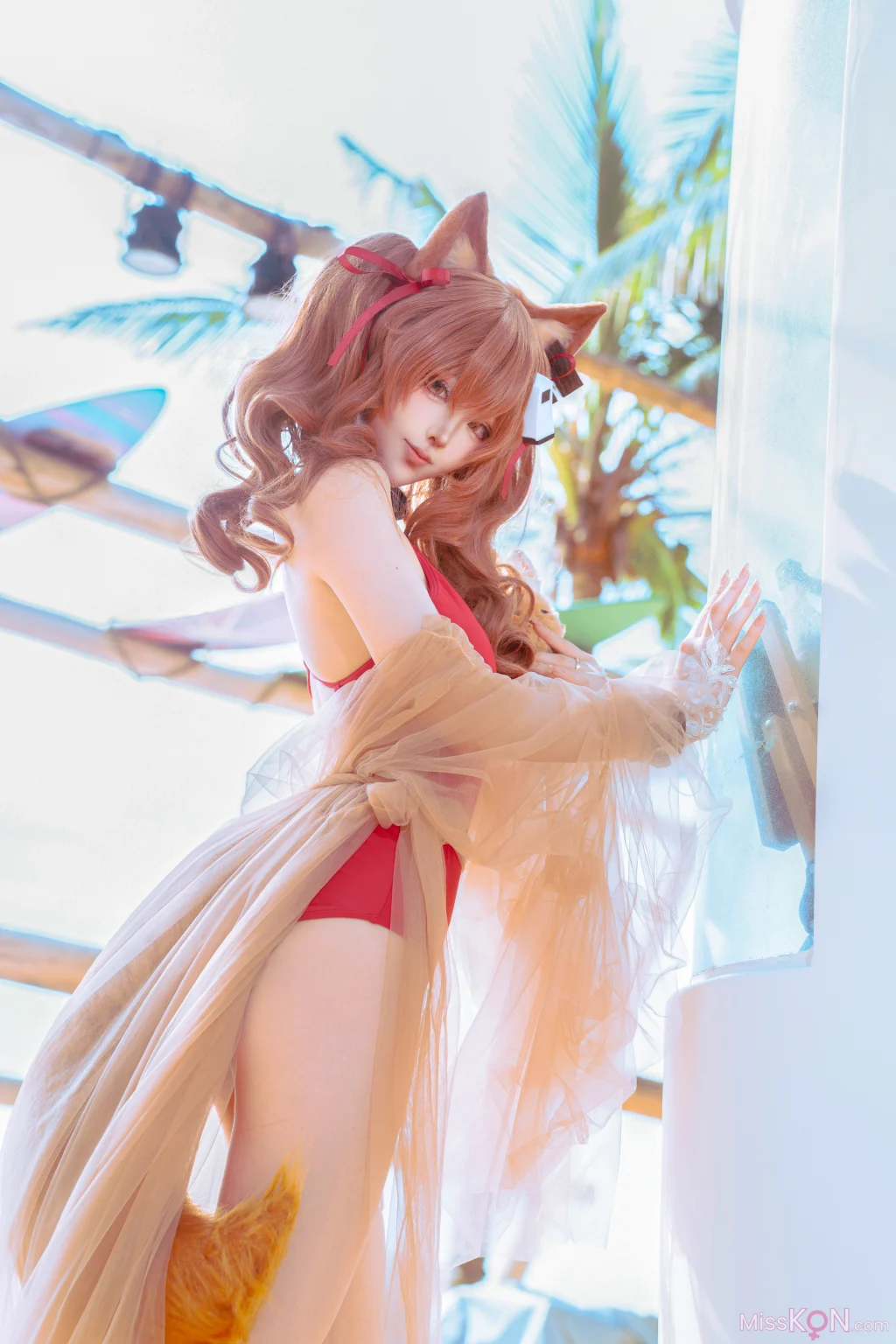 Coser@Tsuki_月隐: 安杰丽娜泳装 (44 photos)