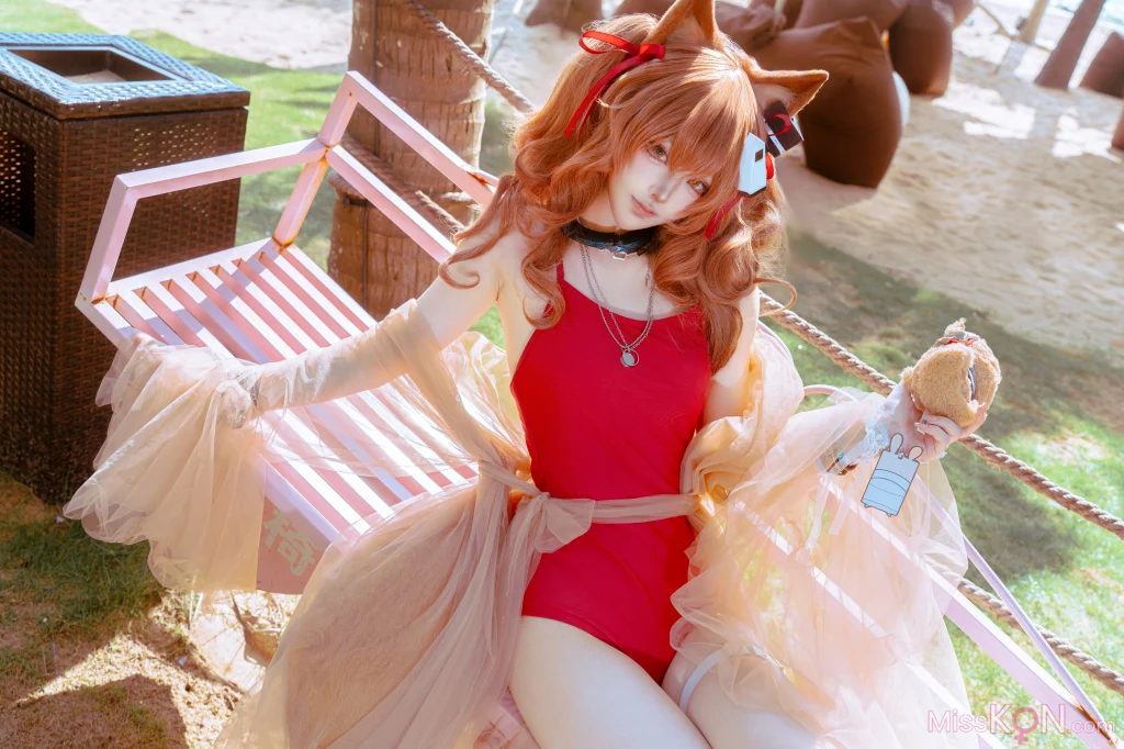 Coser@Tsuki_月隐: 安杰丽娜泳装 (44 photos)