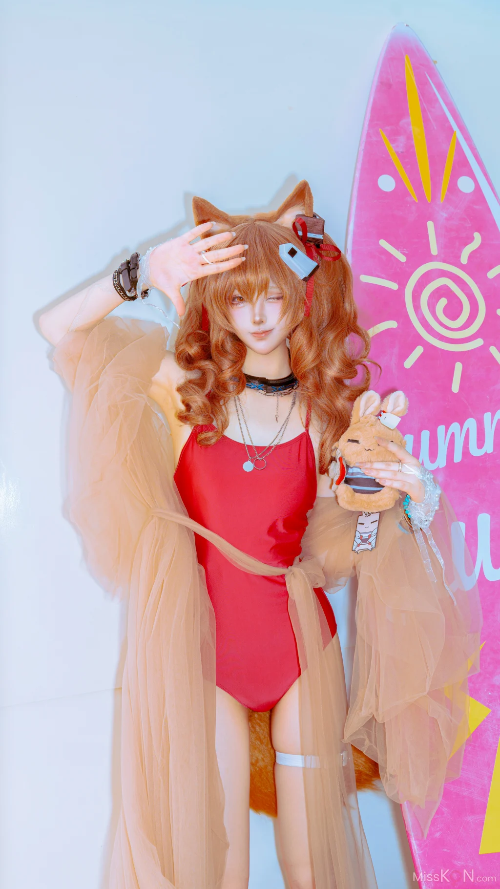 Coser@Tsuki_月隐: 安杰丽娜泳装 (44 photos)