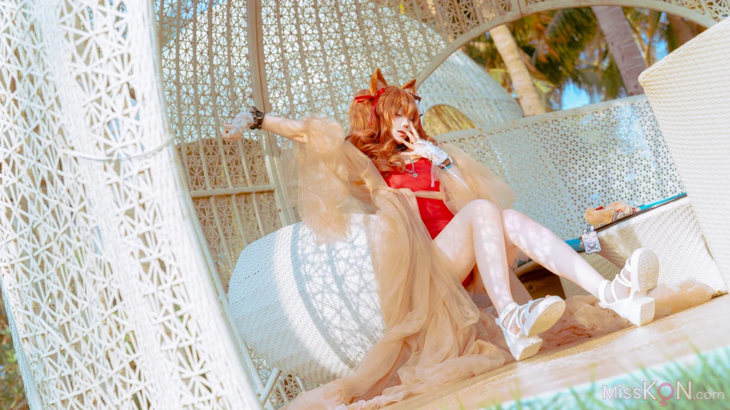 Coser@Tsuki_月隐: 安杰丽娜泳装 (44 photos)