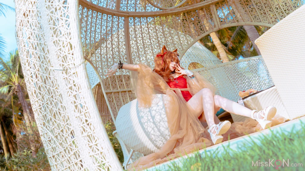 Coser@Tsuki_月隐: 安杰丽娜泳装 (44 photos) – Page 2