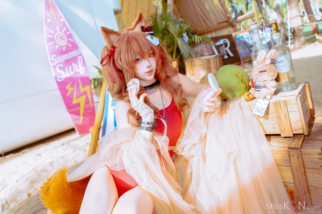 Coser@Tsuki_月隐: 安杰丽娜泳装 (44 photos) – Page 2