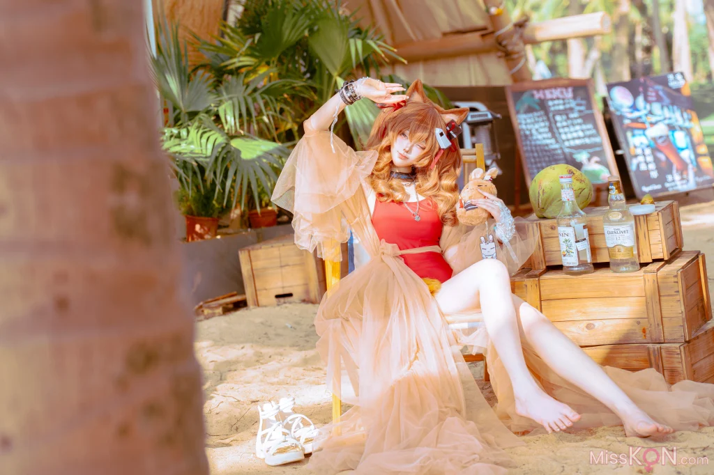 Coser@Tsuki_月隐: 安杰丽娜泳装 (44 photos) – Page 2