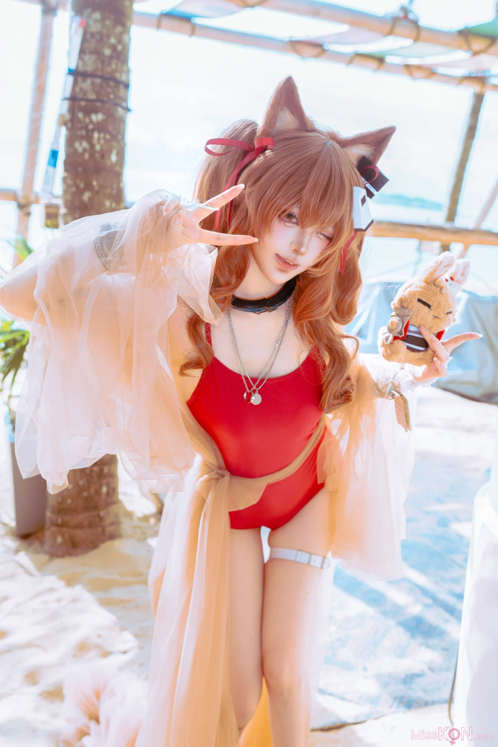 Coser@Tsuki_月隐: 安杰丽娜泳装 (44 photos) – Page 2