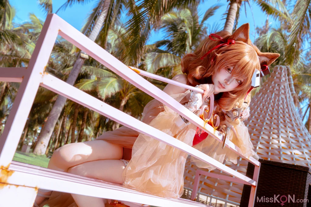 Coser@Tsuki_月隐: 安杰丽娜泳装 (44 photos) – Page 2