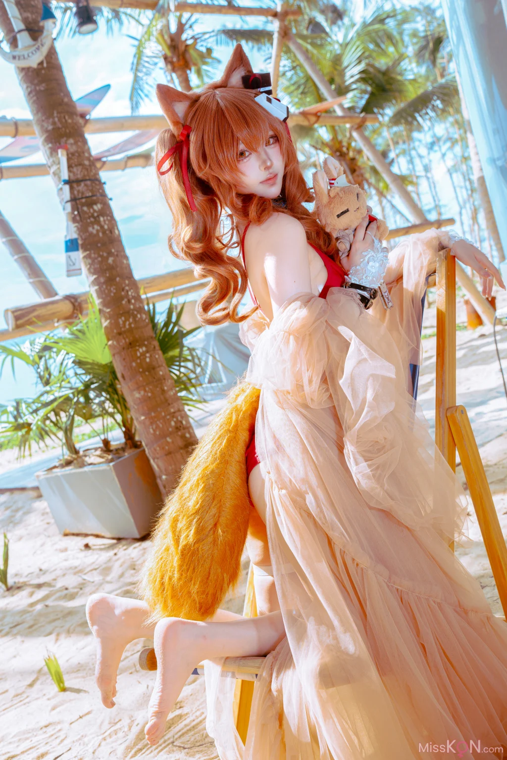 Coser@Tsuki_月隐: 安杰丽娜泳装 (44 photos) – Page 2